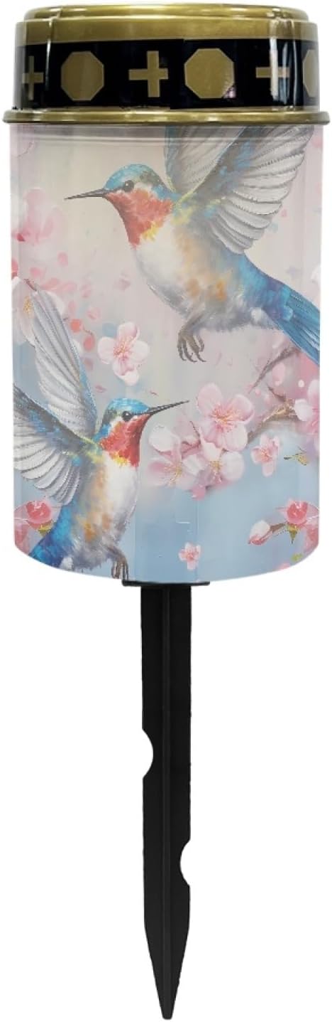 Generic Humming Bird Solar Garden Light Waterproof Solar Light Outdoor Landscape Path Light Solar Path Light for Yard Lawn Home Night Light Solar Powered Landscape Light
