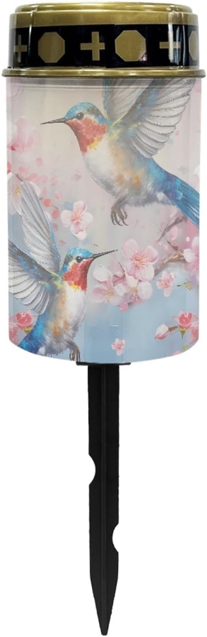 Generic Humming Bird Solar Garden Light Waterproof Solar Light Outdoor Landscape Path Light Solar Path Light for Yard Lawn Home Night Light Solar Powered Landscape Light