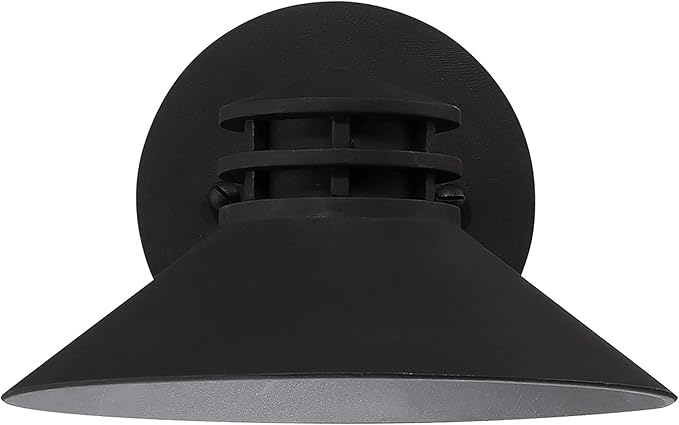 WAC Lighting dweLED, Sodor 8in LED Indoor and Outdoor Wall Light 3000K in Black