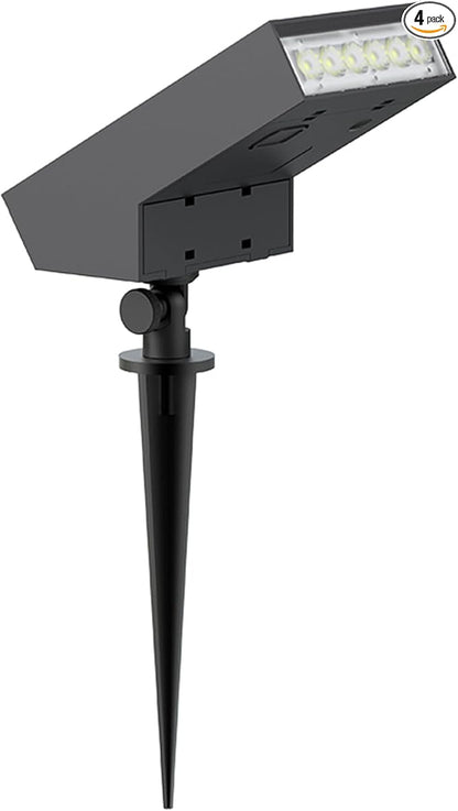 Solar Garden Light | 500 Lumens 3000K Warm White Outdoor Pathway & Landscape Lighting | IP65 Waterproof, 3-Day Rainy Performance (4)