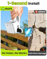 Clip on Solar Lights Outdoor, Motion Sensor Fence Lights