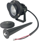QUANS 6 Pack 12W Warm White Low Voltage Outdoor Landscape Spotlight LED Light, Wall Mount Fixture, Waterproof Stake | Lumora