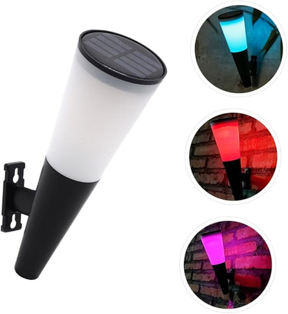 Gadpiparty Solar Pathway Light Led Courtyard Lamp for Outdoor Decoration Solar Wall Light for Garden Use Easy to Install Weather Resistant