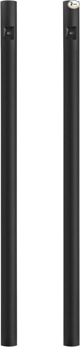 Solus 7-Foot Direct Burial Lamp Post – Aluminum Outdoor Light Pole with Dusk-to-Dawn Sensor – Fits 3" Fixtures – | Lumora