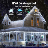 KAQ Connectable 300LED 115Ft String Lights, Christmas Lights Indoor Outdoor