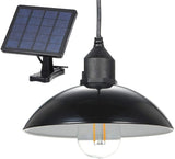 Lixada Solar Pendant Light Outdoor Hanging Light Shed Light with E27 Industrial Edison Bulb IP65 Waterproof for | Lumora