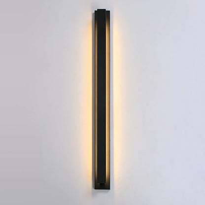 35inch Long Outdoor Modern LED Wall Light, 20W Waterproof Indoor Wall Mount Fixtures,3000K Warm Light Rectangular Wall Sconce for Front Door, Stairway, Living Room