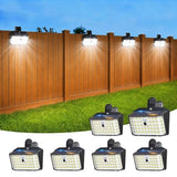 Clip on Solar Lights Outdoor, Motion Sensor Fence Lights