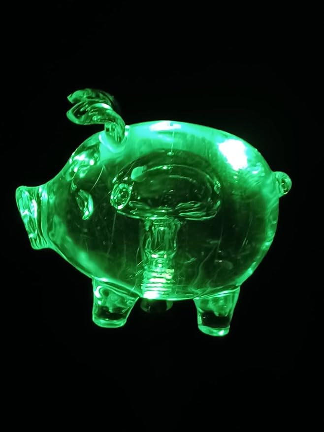 Starry Illuminate 1 PCS Solar Color Changing Style Garden Stake Light Pathway Stake Light (Pig)