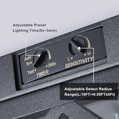 Tarentlight Adjustable Outdoor Motion Sensor Ceiling Light,10" Modern Industrial Design of Squares Flush Mount 2-Light with Clear Glass for Your Porch,Garage,Patio,Hallway,Entryway