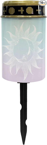 White Sun Cemetery Solar Lights for Grave Waterproof and Weather Resistant Solar Lights Outdoor Pathway Flameless | Lumora