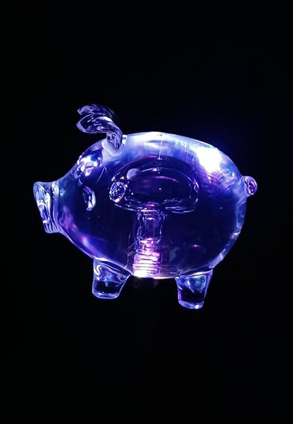 Starry Illuminate 3 PCS Solar Color Changing Style Garden Stake Light Pathway Stake Light (Pig)