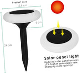 4pcs RGB Solar Ground Plug Light Garden Solar Pathway Lamp Outdoor Landscape Lighting Energy Saving Garden Lights | Lumora