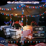 Connectable 43FT 100LED Globe String Lights Indoor, Christmas Lights