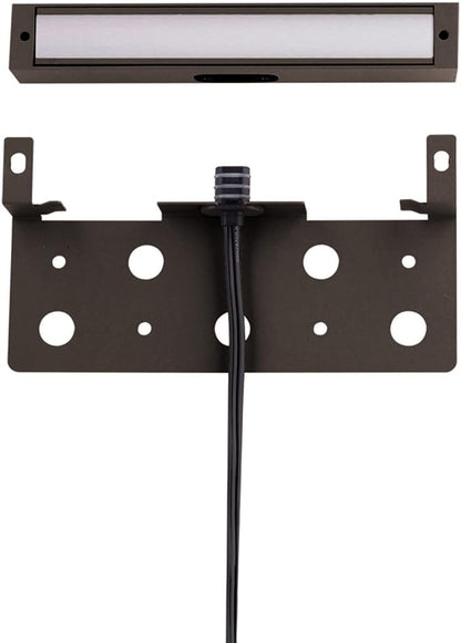 WAC Landscape Lighting, Hardscape 3in LED 12V Strip Light 2700K in Bronze