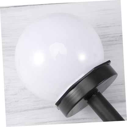 4pcs Solar Lawn Ground Plug Lights Waterproof Outdoor Courtyard Solar Garden Lights Warm White for Landscape Pathway Decoration