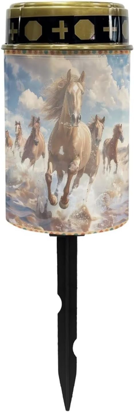 Solar Lights for Outside Solar Lights Grave Decorations for Cemetery Dad Outdoor Lighting