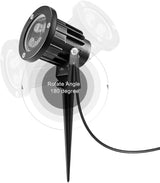 OurLeeme Lawn Flood Light Stake, RGB Spot Lights,8W Outdoor LED Flood Light Waterproof Garden Yard Lights with | Lumora