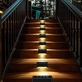 16 Pack Solar Deck Lights, The LED Lights for Outdoor, Waterproof Solar LED Lights for Deck, Step, Railing, Wall | Lumora