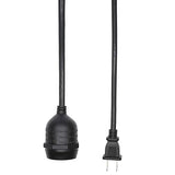 5ft 1-Socket Mini Pendant Light, Heavy Duty Weatherproof Patio String Lights, E26/E27 Hanging Ceiling Lamp Kit, for | Lumora