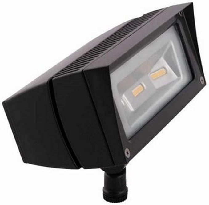 RAB Lighting FFLED18N Future Flood 18-watt Neutral Led 120-volt To 277-volt, Bronze