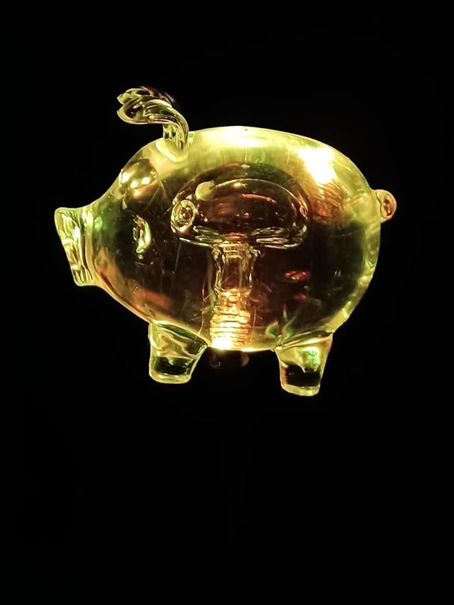 Starry Illuminate 2 PCS Solar Color Changing Style Garden Stake Light Pathway Stake Light (Pig)