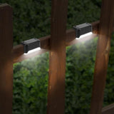 5pcs Outdoor Solar Deck Lights Waterproof LED Step Lights Plastic Solar Garden Fence Patio Stair Lamps for | Lumora
