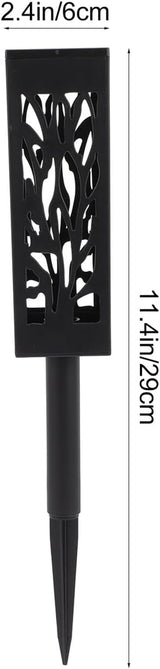 2 Pcs Solar Garden Lights LED Cutout Yard Stake Lawn Lamps Outdoor Decorative Solar Energy Pathway Lighting for | Lumora