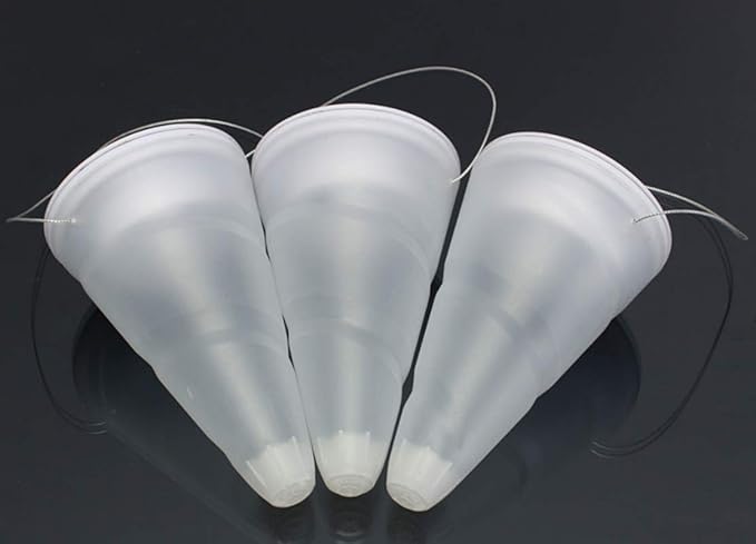 Solar Path Light Hanging Solar Powered Garden Light Cornet Cone Shaped Solar LED Light Decoration for Garden Outdoor Balcony Tree Yard Patio Landscape,3 Pack(RGB/Color Changing)