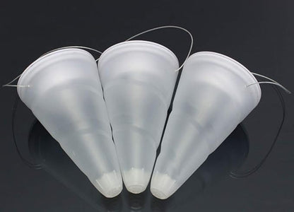 Solar Path Light Hanging Solar Powered Garden Light Cornet Cone Shaped Solar LED Light Decoration for Garden Outdoor Balcony Tree Yard Patio Landscape,3 Pack(RGB/Color Changing)