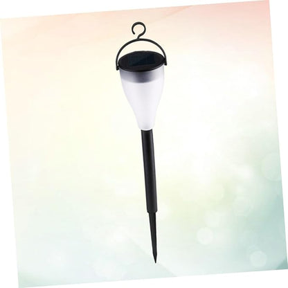 Luxshiny LED Solar Lawn Light Outdoor Waterproof Colorful Solar Garden Path Light with Ground Stake, Seven-Color Changing Landscape Lamp for Yard and Patio Decoration