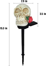 Skeleton LED Solar Light - Spooky Halloween Decoration for Garden, Yard Path, Yard Waterproof Outdoor Solar Light | Lumora