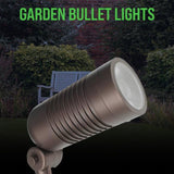Outdoor Landscape Spotlights – 3000K/4000K/5000K Color Changing Options in Aluminum Housing – 120 Voltage | Lumora