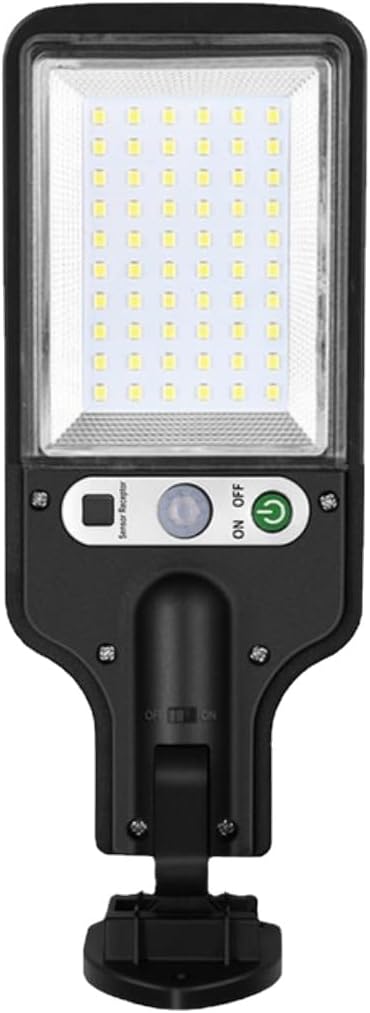 LED Solar Light Outdoor Garden PIR Motion Sensor 3 Modes Lamp Security Street Lamp Wall Yard (B,Without Remote)