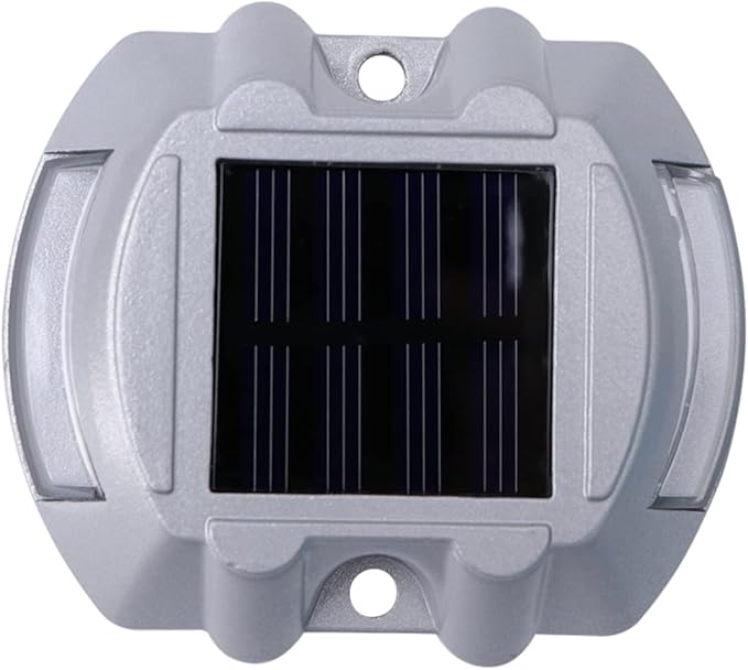 TEHAUX Solar Road Light Waterproof LED Outdoor Lamp Buried Solar Pathway Light for Garden and Yard Anti-Pressure Design for Pathways and Driveways
