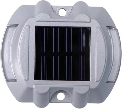 TEHAUX Solar Road Light Waterproof LED Outdoor Lamp Buried Solar Pathway Light for Garden and Yard Anti-Pressure Design for Pathways and Driveways