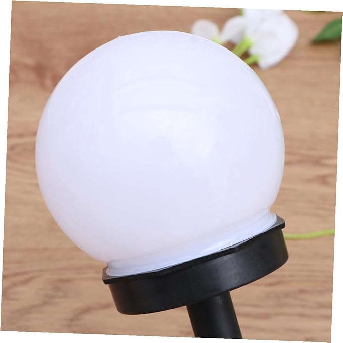 4pcs Solar Lawn Light Warm White Waterproof Garden Solar Lamp Outdoor Ground Plug Courtyard Path Landscape Lighting