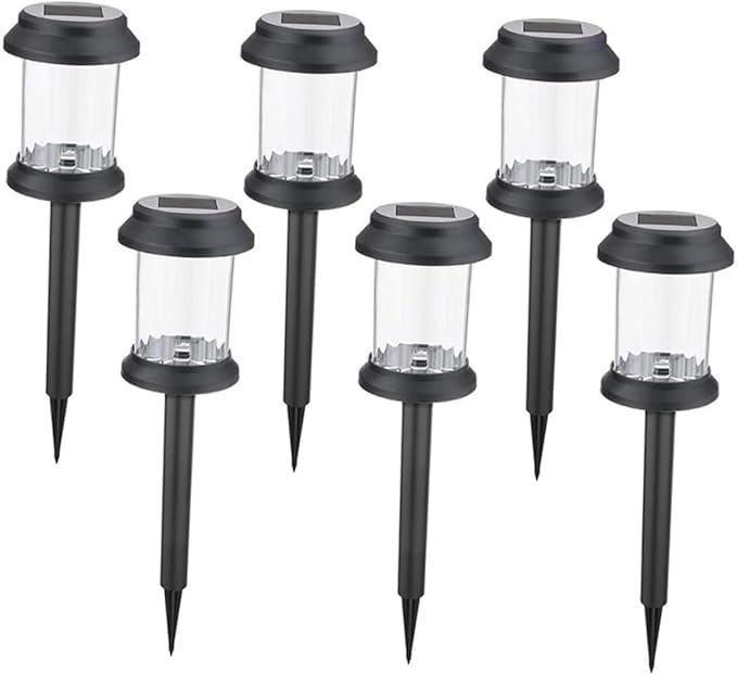 6pcs Solar Outdoor Lawn Lights LED Waterproof Decorative Ground Plug Lamp for Garden Pathway Landscape Lighting for | Lumora