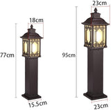 Lights Outdoor Vintage Outdoor Garden IP55 Waterproof Lawn Lamp Rainproof Aluminum External Villa Patio Landscape | Lumora