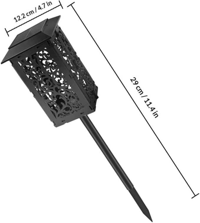 Garden Solar Lawn Lights Outdoor Waterproof LED Solar Pathway Lights for Patio Yard