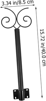 1set Outdoor Hanging Light Support Pole for Bird Feeders and String Lights Sturdy Rod for Patios Yards and Gardens | Lumora