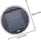 Tofficu 2pcs Solar Wall Lamp Outdoor Solar Garden Light with White LED Powered Patio Yard Light for Fence and | Lumora