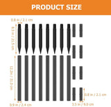 Uonlytech 8 Sets Pathway Extension Garden Solar Plastic Ground Outdoor Landscaping Spike Spikes Connectors Part for | Lumora