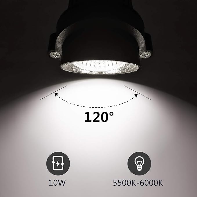 ZUCKEO Low Voltage Landscape Lights LED Landscape Lighting with Connectors, 10W 12V 24V Outdoor Spotlights | Lumora