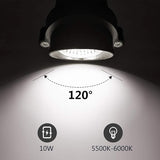 ZUCKEO Low Voltage Landscape Lights LED Landscape Lighting with Connectors, 10W 12V 24V Outdoor Spotlights | Lumora
