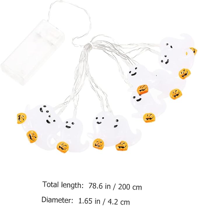 DOITOOL Halloween LED String Lights Bulbs Outdoor Halloween Party Decor for Windows Stairs and Haunted House | Lumora