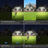 SANSI 7000LM Motion Sensor Outdoor Lights Hardwired