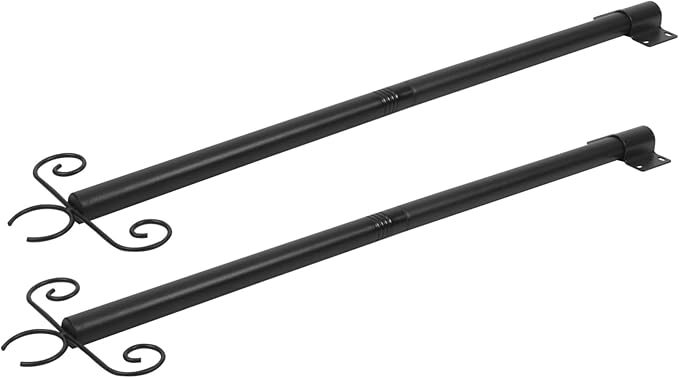 Totority 2sets Outdoor Hanging Light Support Rods Heavy Duty Poles for String Lights and Bird Feeders Easy | Lumora