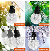 AWQ 35 FT Globe String Lights Outdoor Commercial Grade Light with 20 G50 Shatterproof LED Bulbs Waterproof | Lumora
