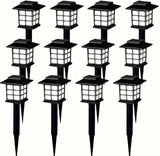 IP54 Waterproof Solar Lights Multi-Color Outdoor Lawn Lights Garden Path Holiday Decorative Lights (12 Packs of | Lumora
